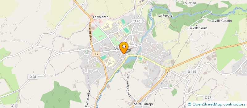 localisation de l'entreprise MONSIEUR ANTOINE DELBART  QUINTIN