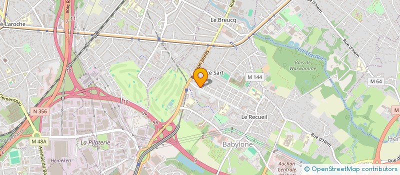 localisation de l'entreprise MONSIEUR ANTOINE DELBART  VILLENEUVE-D'ASCQ