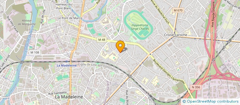 localisation de l'entreprise MONSIEUR ANTOINE DELCOURT à MARCQ-EN-BARŒUL