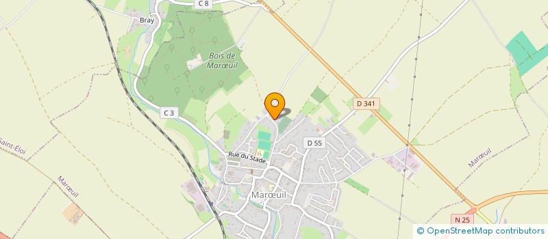 localisation de l'entreprise MONSIEUR ANTOINE DELESALLE  MARUIL