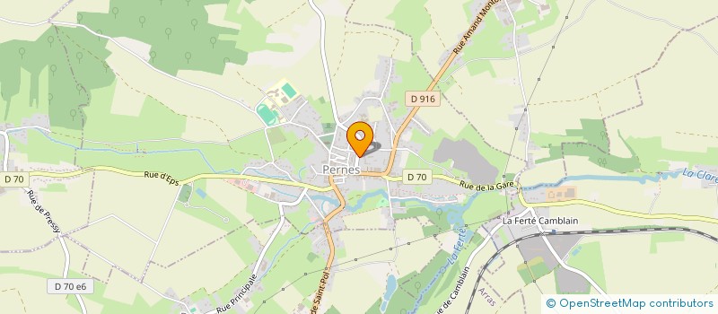 localisation de l'entreprise MONSIEUR ANTOINE DELFORGE  PERNES