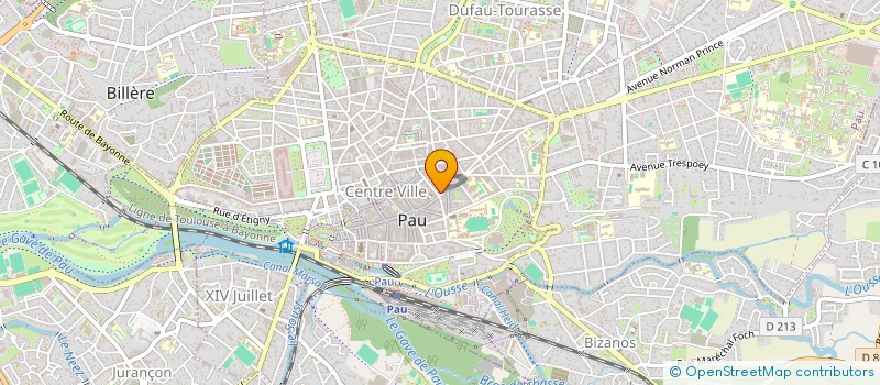 localisation de l'entreprise MONSIEUR ANTOINE DELHOSTAL  PAU