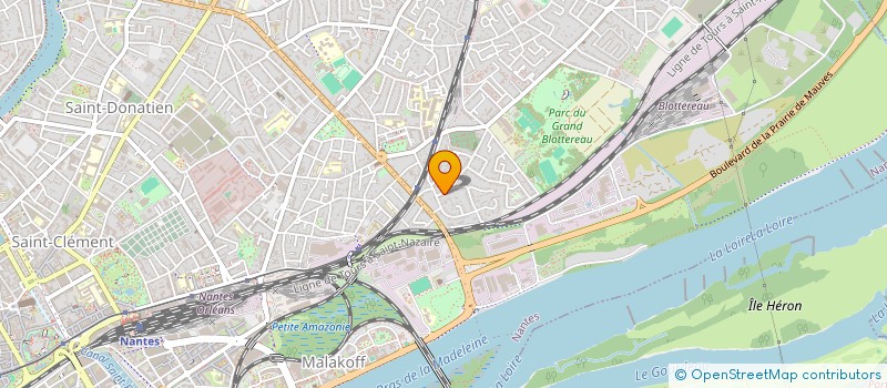 localisation de l'entreprise MONSIEUR ANTOINE DELMOURE  NANTES