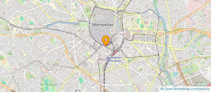 localisation de l'entreprise MONSIEUR ANTOINE DELMUR à MONTPELLIER