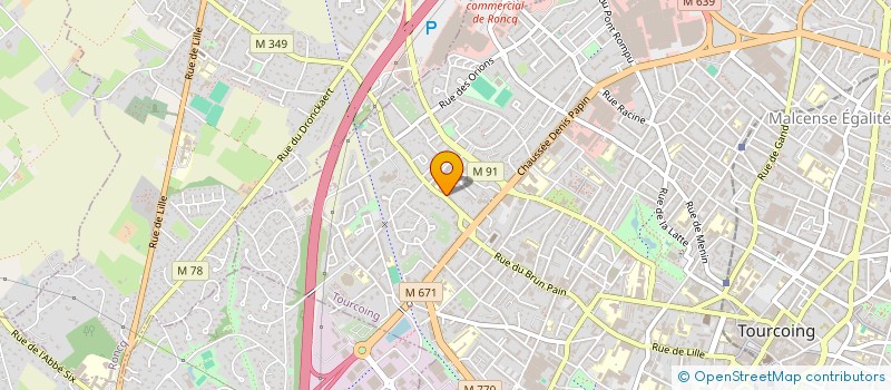 localisation de l'entreprise MONSIEUR ANTOINE DELOBEL  TOURCOING