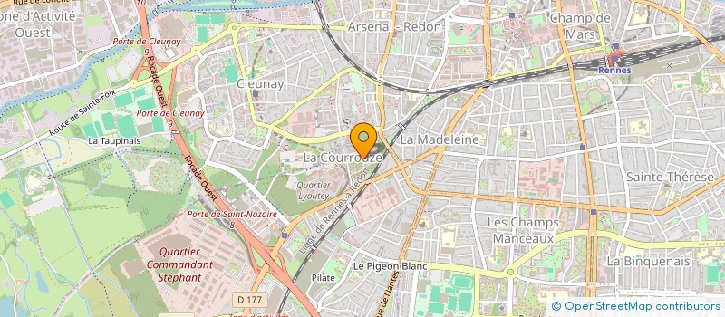 localisation de l'entreprise MONSIEUR ANTOINE DELPORTE  SAINT-JACQUES-DE-LA-LANDE