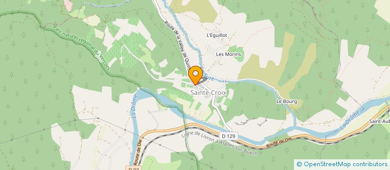 localisation de l'entreprise MONSIEUR ANTOINE DELVALLE à SAINTE-CROIX