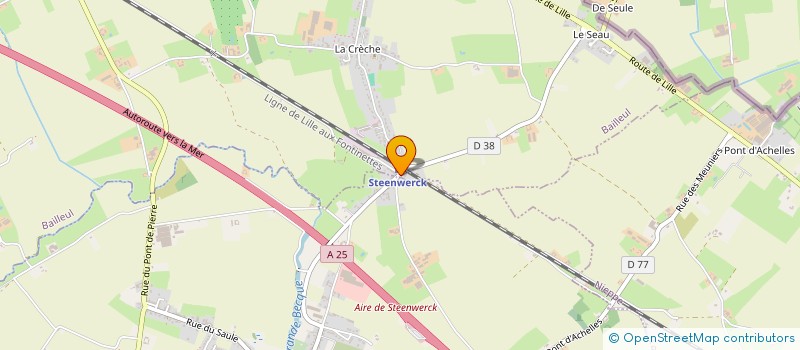 localisation de l'entreprise MONSIEUR ANTOINE DELVOYE à BAILLEUL
