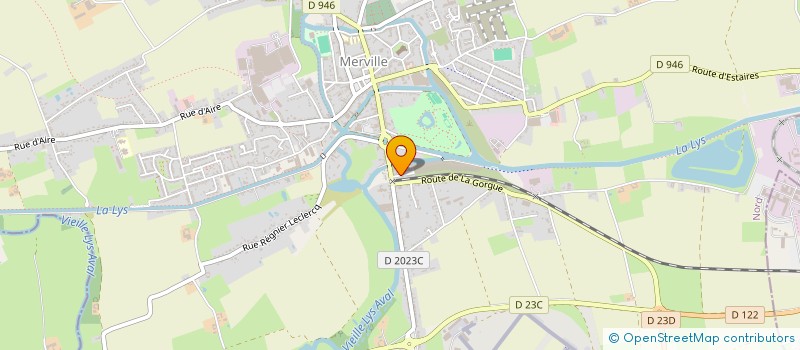 localisation de l'entreprise MONSIEUR ANTOINE DELY  HAZEBROUCK