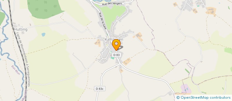 localisation de l'entreprise MONSIEUR ANTOINE DEMMERLE  KALHAUSEN