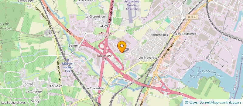 localisation de l'entreprise MONSIEUR ANTOINE DEMORY à MACON