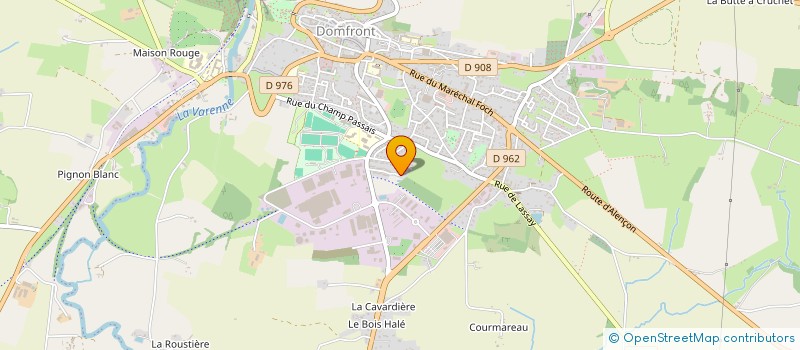 localisation de l'entreprise MONSIEUR ANTOINE DENIS à DOMFRONT-EN-POIRAIE
