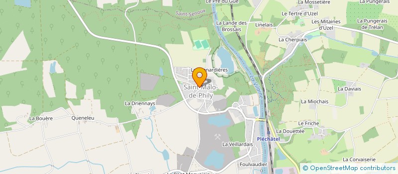 localisation de l'entreprise MONSIEUR ANTOINE DENISET  SAINT-MALO-DE-PHILY