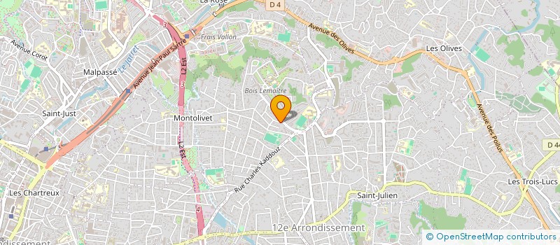 localisation de l'entreprise MONSIEUR ANTOINE DENTON à MARSEILLE