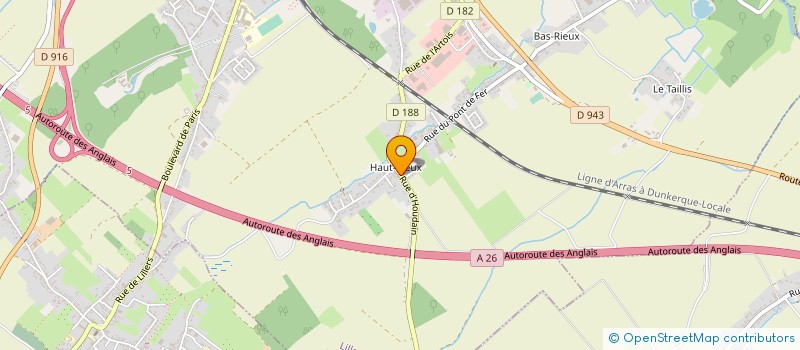 localisation de l'entreprise MONSIEUR ANTOINE DEPLANO à LILLERS