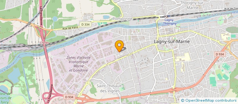 localisation de l'entreprise MONSIEUR ANTOINE DERO à LAGNY-SUR-MARNE