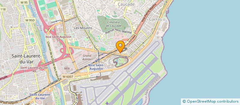 localisation de l'entreprise MONSIEUR ANTOINE DERRSTROFF à NICE