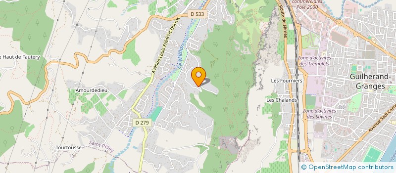 localisation de l'entreprise MONSIEUR ANTOINE DESCAMPS à SAINT-PERAY