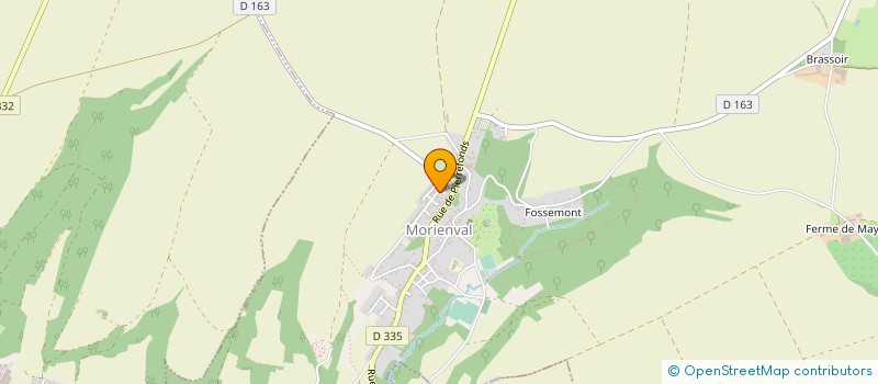 localisation de l'entreprise MONSIEUR ANTOINE DESCATEAUX  MORIENVAL