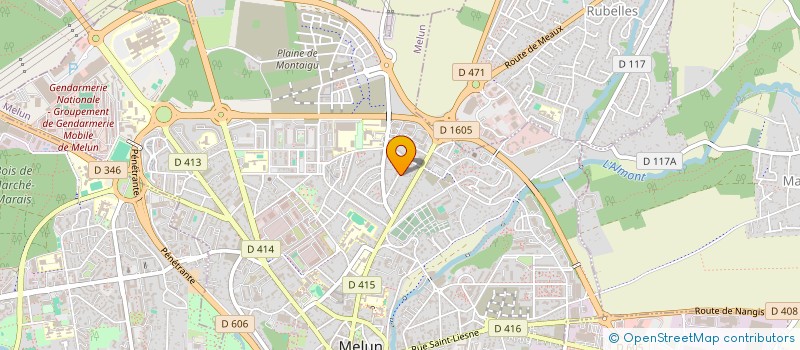 localisation de l'entreprise MONSIEUR ANTOINE DESCHAMPS à MELUN