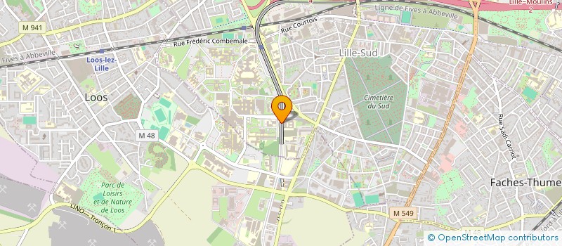 localisation de l'entreprise MONSIEUR ANTOINE DESCHILDRE à LILLE