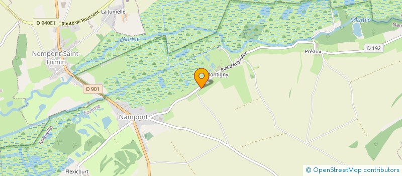 localisation de l'entreprise MONSIEUR ANTOINE DESCHUTTER  NAMPONT