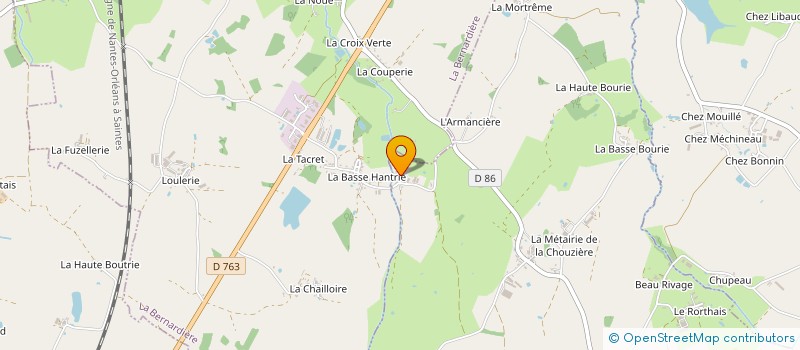 localisation de l'entreprise MONSIEUR ANTOINE DESFONTAINES à TREIZE-SEPTIERS