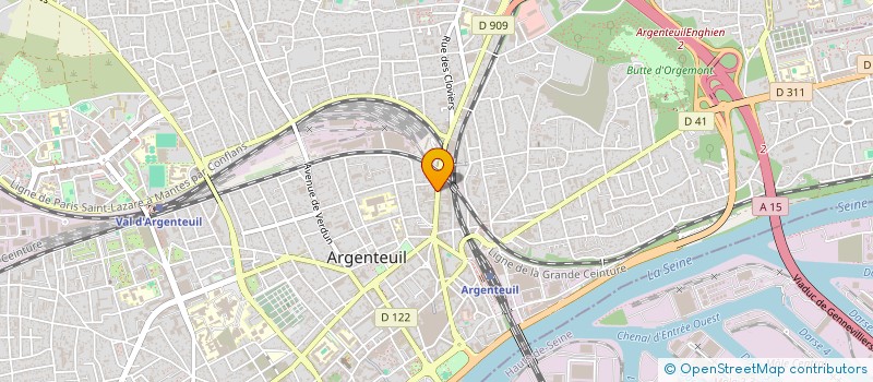 localisation de l'entreprise MONSIEUR ANTOINE DESFORGES à ARGENTEUIL