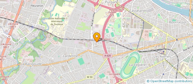 localisation de l'entreprise MONSIEUR ANTOINE DESIREE à TOULOUSE