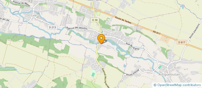 localisation de l'entreprise MONSIEUR ANTOINE DESIREE  OUSSE