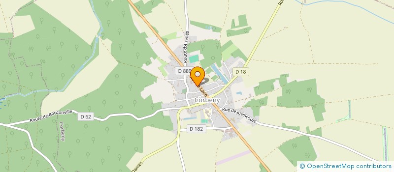 localisation de l'entreprise MONSIEUR ANTOINE DESMET à MONTAIGU