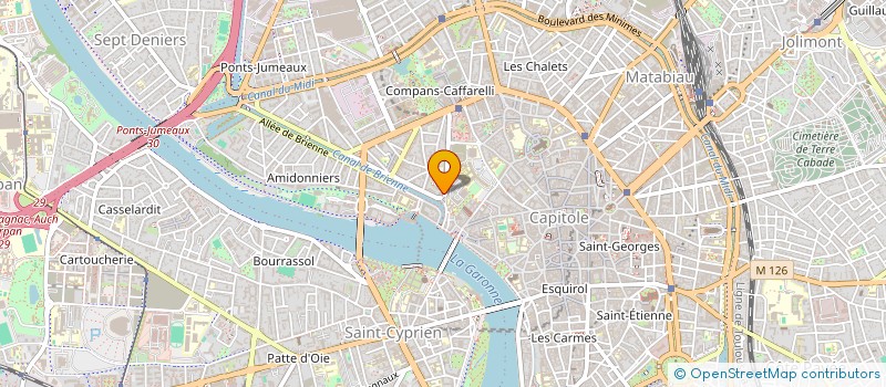 localisation de l'entreprise MONSIEUR ANTOINE DESNOS à TOULOUSE