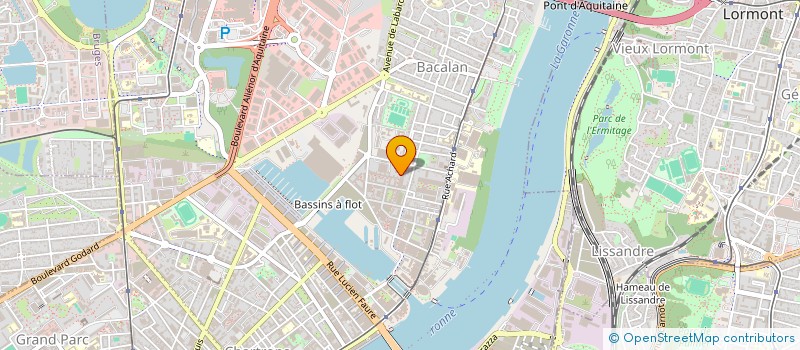 localisation de l'entreprise MONSIEUR ANTOINE DESPRAT à BORDEAUX