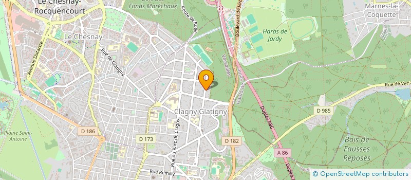 localisation de l'entreprise MONSIEUR ANTOINE DESPUJOLS à VERSAILLES
