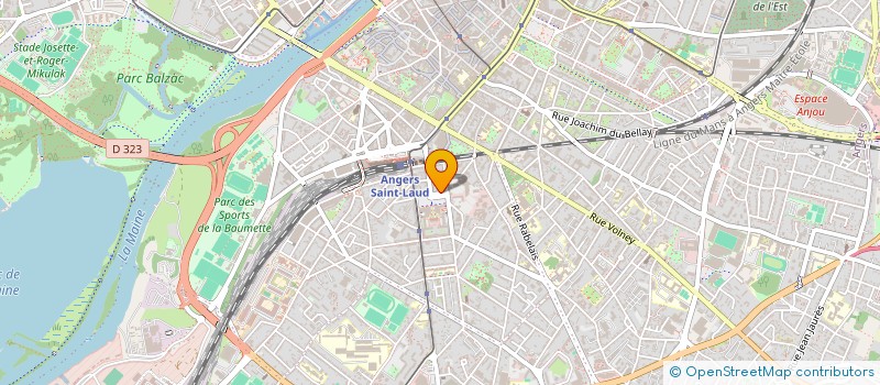 localisation de l'entreprise MONSIEUR ANTOINE DESVAUX à ANGERS