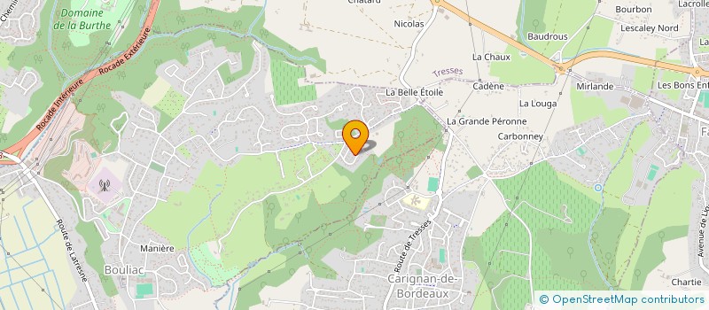 localisation de l'entreprise MONSIEUR ANTOINE DEUDE  BOULIAC