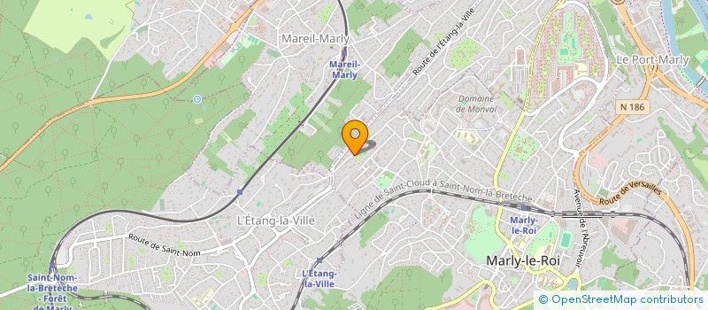 localisation de l'entreprise MONSIEUR ANTOINE DEVAUX à MARLY-LE-ROI