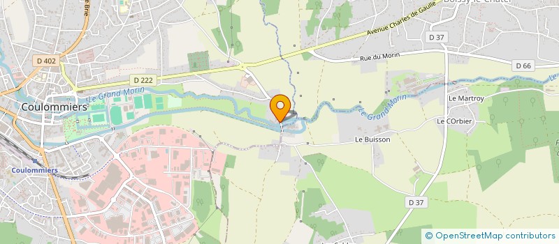 localisation de l'entreprise MONSIEUR ANTOINE DEVILLIERS à COULOMMIERS
