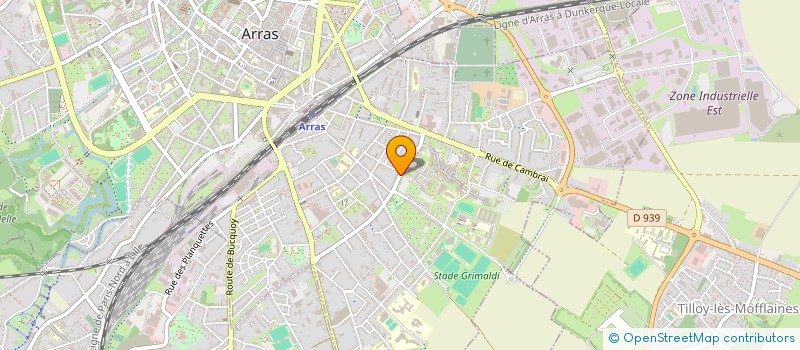 localisation de l'entreprise MONSIEUR ANTOINE DEZANDRE à ARRAS