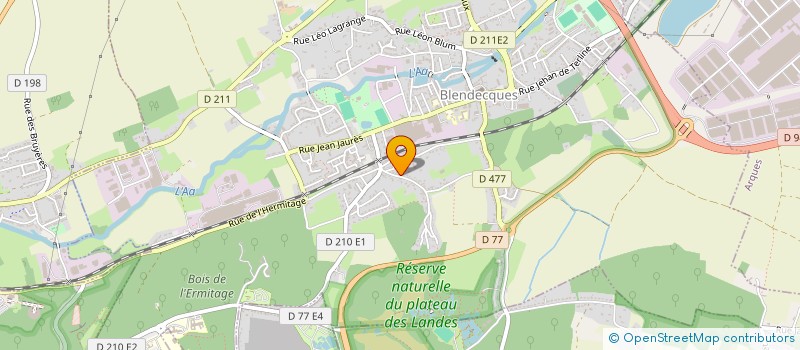 localisation de l'entreprise MONSIEUR ANTOINE DHANEUS  BLENDECQUES