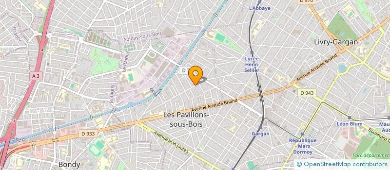 localisation de l'entreprise MONSIEUR ANTOINE DI SCHIENA à LES PAVILLONS-SOUS-BOIS