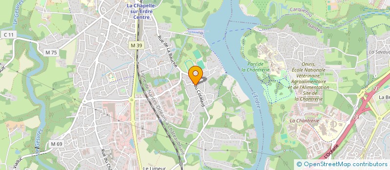 localisation de l'entreprise MONSIEUR ANTOINE DIBON à LA CHAPELLE-SUR-ERDRE