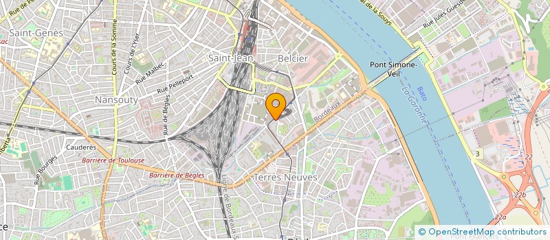 localisation de l'entreprise MONSIEUR ANTOINE DOMINICI  BORDEAUX