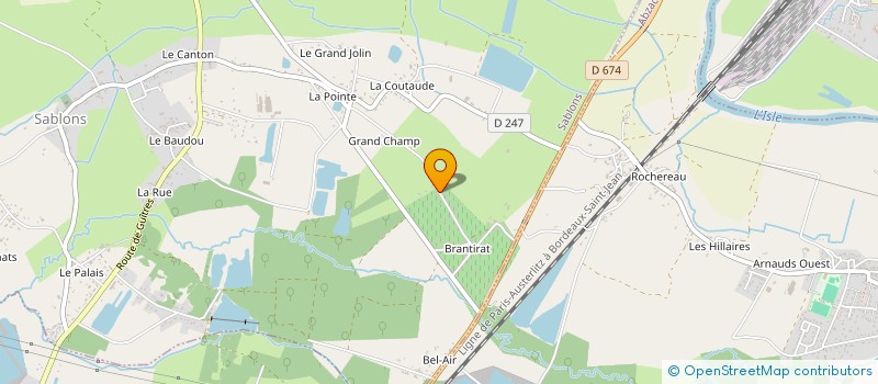 localisation de l'entreprise MONSIEUR ANTOINE DOMINIQUE  SABLONS