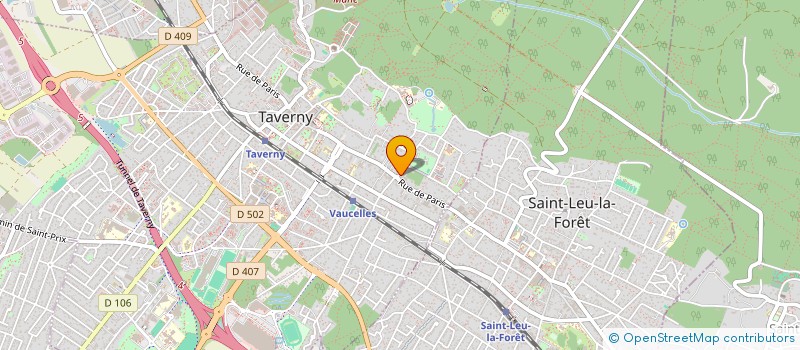 localisation de l'entreprise MONSIEUR ANTOINE DONADEL  TAVERNY