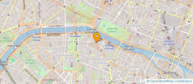 localisation de l'entreprise MONSIEUR ANTOINE DOOLAEGHE  PARIS