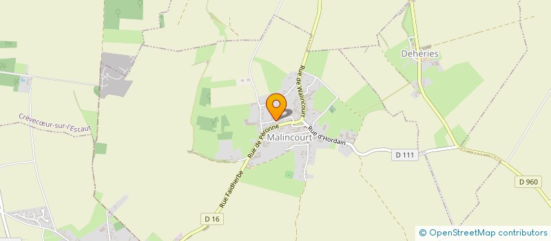 localisation de l'entreprise MONSIEUR ANTOINE DORANGEVILLE  MALINCOURT