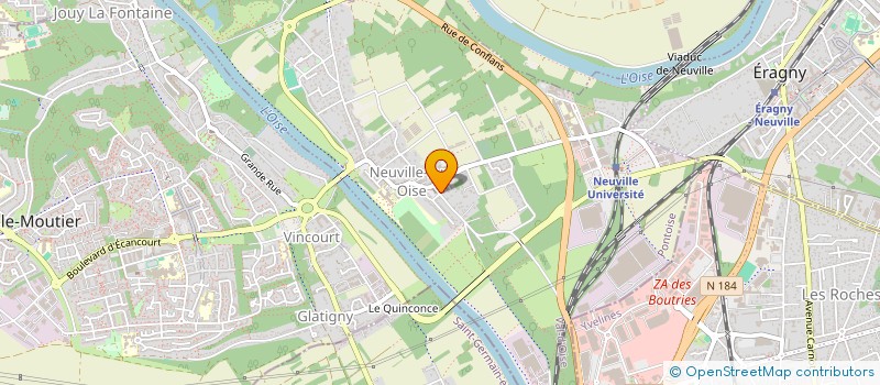 localisation de l'entreprise MONSIEUR ANTOINE DOREY à PONTOISE