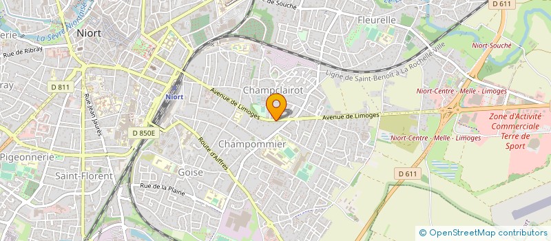 localisation de l'entreprise MONSIEUR ANTOINE DOS ANJOS à NIORT