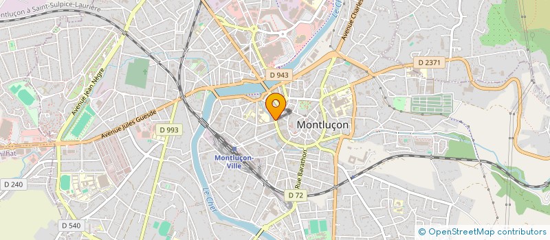 localisation de l'entreprise MONSIEUR ANTOINE DOUET à MONTLUCON